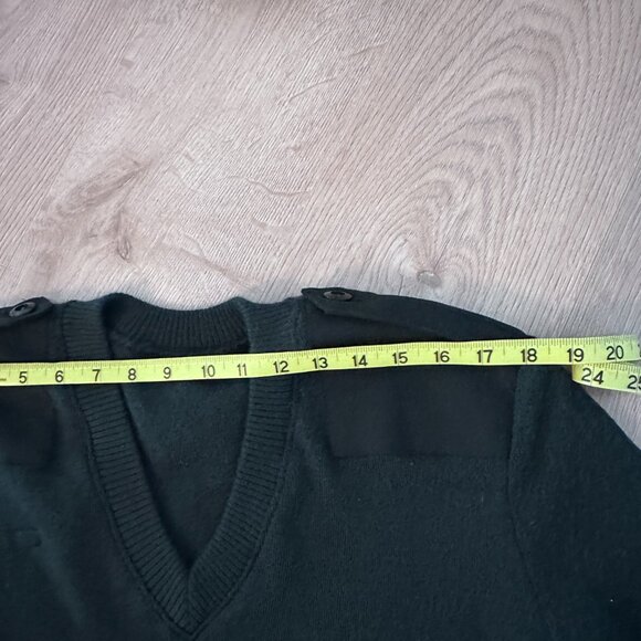 Military Combat Commando Army Wool Sweater sz L - Spruce - Picture 5 of 11